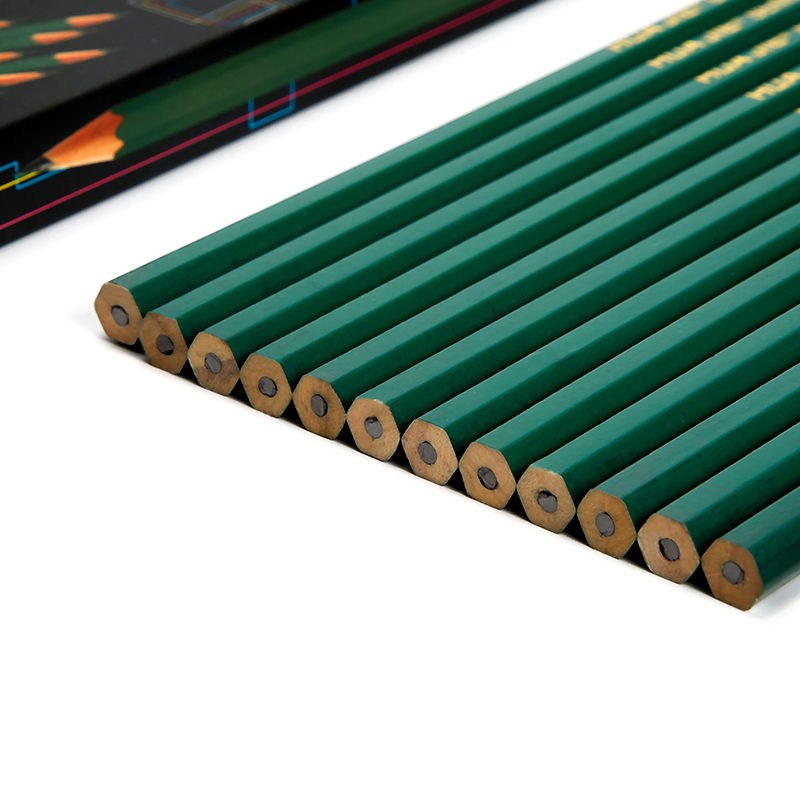 HUAJIE 华杰文具 wr6050 六角杆铅笔 HB 50支装