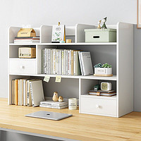 SHICY 实采 新品 书架简易卧室办公室桌上小型多层架子客厅收纳置物架