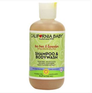 CALIFORNIA BABY 薰衣草系列 婴幼儿2合1洗发沐浴露 251ml