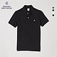 Brooks Brothers 男士夏新纯棉珠地网眼金羊修身Polo衫