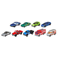 火柴盒 MATCHBOX) 城市英雄系列 儿童礼物玩具男孩汽车模型 交通系列9辆装 X7111