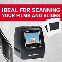 agfa 爱克发 Photo-Realiview AFS100 胶卷扫描仪 35 mm/135规格(1000万像素,LCD 屏幕,2.4英寸),黑色