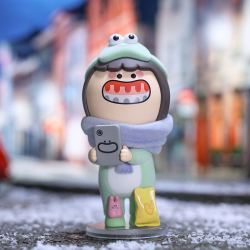 天猫u先popmart泡泡玛特牙龈怪野生日常系列盲盒