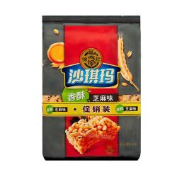 徐福记八庄沙琪玛芝麻味160g2袋