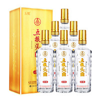 WULIANGYE 五粮液 五粮头曲 淡雅 39%vol 浓香型白酒 500ml*6瓶 整箱装