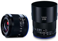 ZEISS 蔡司 Loxia 50mm f/2镜头,适用于索尼E支架,黑色