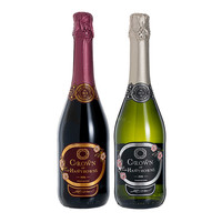 LADY PENGUIN 醉鹅娘 山楂花之吻 起泡葡萄汁组合装 2口味 660ml*2瓶（红葡萄汁+白葡萄汁）