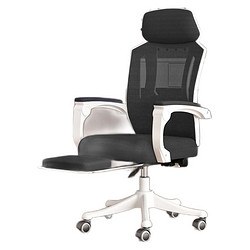 佳佰 C-06升级版 电脑椅 白色带脚托