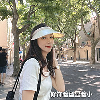 馥芳女人 馥芳FANG渔夫帽女早春遮阳帽子夏天韩版潮百搭日系防晒帽防紫外线遮脸太阳帽春秋盆帽 晚晚防晒帽