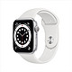 Apple 苹果 Watch Series 6智能手表（GPS+蜂窝款 44毫米深空灰色铝金属表壳黑色运动 运动黑 44毫米 GPS版