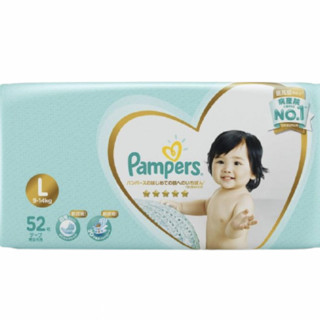 Pampers 帮宝适 一级帮系列 纸尿裤 L52片 日版