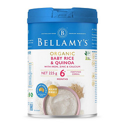 BELLAMY'S 贝拉米 婴儿有机藜麦米大米粉 225g