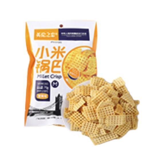英伦之恋 小米锅巴 蟹黄味 70g*4袋