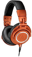 铁三角 ATH-M50XMO 专业监听耳机 金属橙色