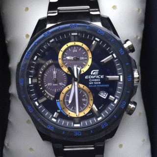 CASIO 卡西欧 EDIFICE艾迪斐斯CHRONOGRAPH系列 51.5毫米太阳能腕表 EQS-900BCD-2A