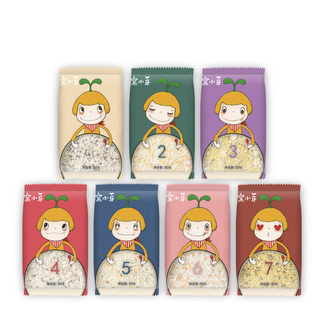 窝小芽 一周米 混合味 350g