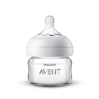 AVENT 新安怡 婴儿宽口径玻璃奶瓶 60ml 配0月奶嘴