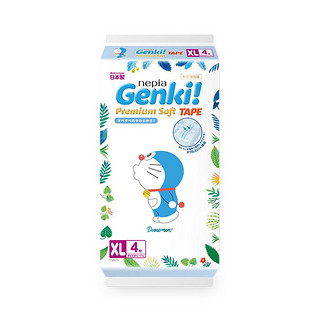 nepia 妮飘 Genki哆啦A梦系列 纸尿裤 L4XL4随意搭配