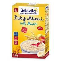 PLUS会员：Bebivita 贝唯他 儿童早餐麦片 250g
