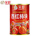 XIAOCHU 笑厨 西红柿块丁去皮家用番茄无添加糖罐头 400g