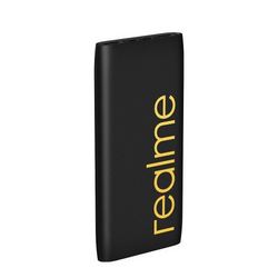 realme 真我 RMP2004 移动电源 黑色 10000mAh Type-C/Micro-B 12W 双向快充