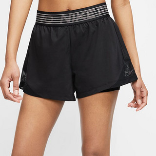 NIKE 耐克 官方OUTLETS NIKE PRO FLEX 2 IN 1 女子训练短裤CJ2165