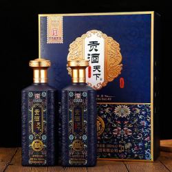 baishuidukang白水杜康贡酒天下52度浓香型高端礼盒500ml2瓶