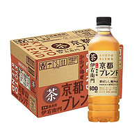 SUNTORY 三得利 日本进口SUNTORY/三得利伊右卫门京都复合茶饮料600ml*24瓶整箱装