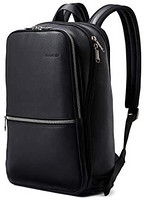 Samsonite 新秀丽 经典皮革修身背包