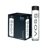 VOSS 芙丝 苏打水气泡水(含气) 375ml*6瓶(玻璃瓶)