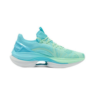 LI-NING 李宁 吾适5S 男子跑鞋 ARHR071-10 浅薄荷绿/光蓝色 45.5