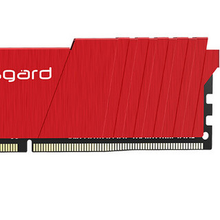 Asgard 阿斯加特 洛极T2系列 DDR4 3000MHz 台式机内存 马甲条 红色 16GB