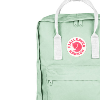 FJÄLLRÄVEN 北极狐 OUTDOOR KankenFamily Kanken Classic系列 中性双肩包 23510-600-106 薄荷绿/冷白色 16L