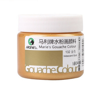 Marie's 马利 G1100 水粉颜料 金色 100ml