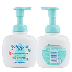 Johnson & Johnson 强生 婴儿多肽牛奶系列 婴儿柔泡型牛奶洗发沐浴露 400ml