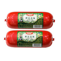 雨润 炒菜肠 香肠 火腿肠370g*2根 原味即食大香肠370g*2支