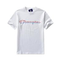 Champion 男女款圆领短袖T恤 CHA-T1919G 镂空款 白色 L