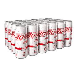 Coca-Cola 可口可乐 无糖+纤维可乐 330ml*24罐