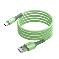 季烁 Type-C 5A 数据线 TPE 2m 抹茶绿