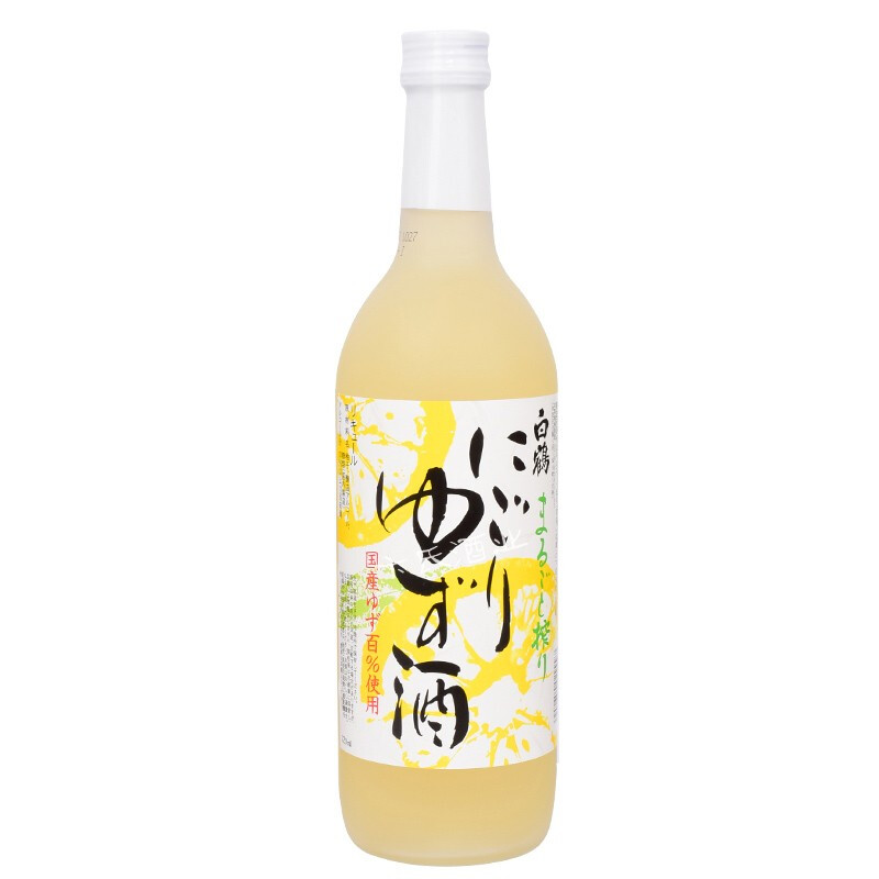 HAKUTSURU SAKE 白鹤 柚子利口酒 10.5度 720ml