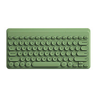 B.O.W 航世 K-610 79键 2.4G无线薄膜键盘 绿色 无光