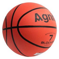 Agnite 安格耐特 7号标准比赛训练橡胶篮球 室内外通用蓝球 F1103 红色