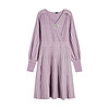 LILY 丽丽 10A波系列 女士中长款连衣裙 120429B79178012 紫色 150/76A