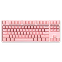ikbc W200 87键 2.4G无线机械键盘 粉色 Cherry红轴 无光