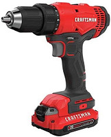 CRAFTSMAN V20 无绳电钻/驱动器套件 (CMCD701C2)