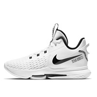 NIKE 耐克 Lebron Witness 5 EP 男子篮球鞋 CQ9381-101 白色 44.5