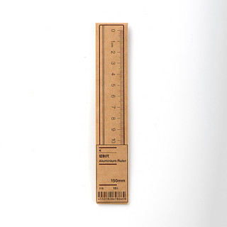 无印良品 MUJI 铝制尺 150mm