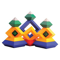 KIDNOAM 儿童金字塔积木玩具 10件套