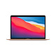 Apple 苹果 MacBook Air 13.3 M1芯片8G 256G SSD 金色 笔记本电脑 MGND3CH/A