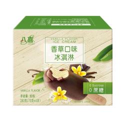 baxy八喜冰淇淋0蔗糖香草支棒冰淇淋70g4